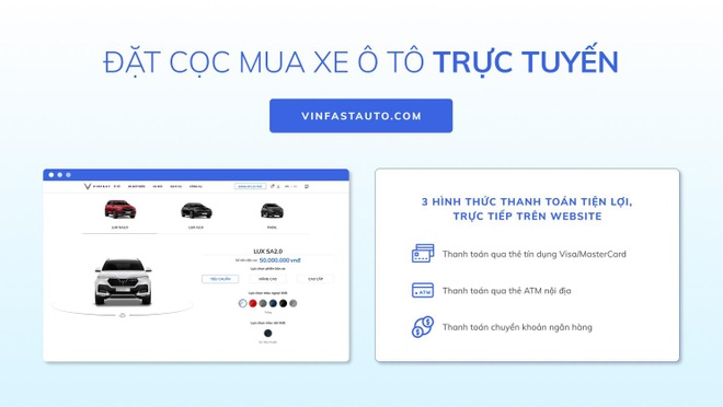 VinFast cung cấp giải pháp mua ô tô trực tuyến tại Việt Nam - 2