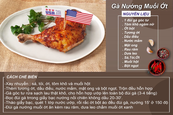 Vào bếp với các món ăn từ gà Mỹ cùng Helen Le - 4 Vào bếp với các món ăn từ gà Mỹ cùng Helen Le - 4