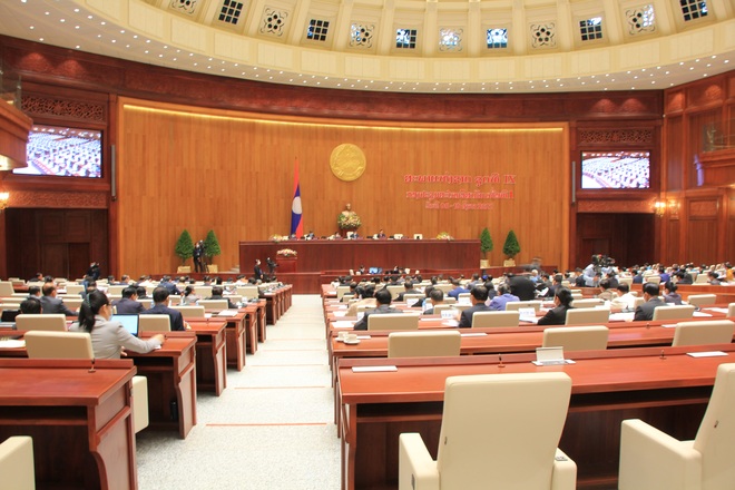 Nghiệm thu Nhà Quốc hội Lào: Cận cảnh công trình Việt Nam tặng nước bạn - 3 Nghiệm thu Nhà Quốc hội Lào: Cận cảnh công trình Việt Nam tặng nước bạn - 3