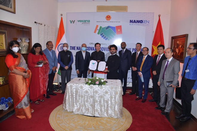 Đối tác Ấn Độ hợp tác với Nanogen thử nghiệm, sản xuất vắc xin Nanocovax - 1