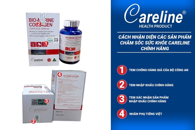 Cách nhận biết các sản phẩm Careline chính hãng tại Việt Nam - 2 Cách nhận biết các sản phẩm Careline chính hãng tại Việt Nam - 2