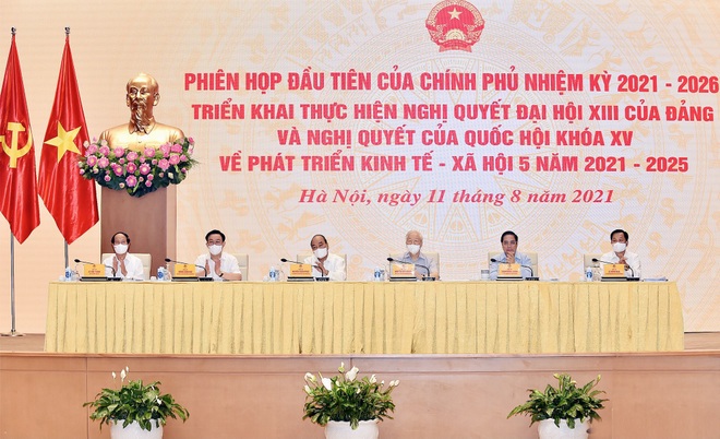 Tổng Bí thư, Chủ tịch nước dự phiên họp đầu tiên của Chính phủ khóa XV - 3