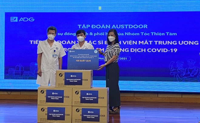 Tập đoàn Austdoor tiếp sức Bệnh viện Mắt TW hỗ trợ miền Nam chống dịch - 1 Tập đoàn Austdoor tiếp sức Bệnh viện Mắt TW hỗ trợ miền Nam chống dịch - 1