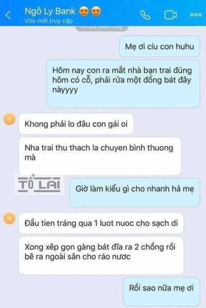 Cách dạy con gái rửa bát ở nhà bạn trai bá đạo của một bà mẹ - 1 Cách dạy con gái rửa bát ở nhà bạn trai bá đạo của một bà mẹ - 1