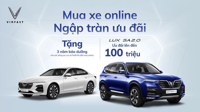 VinFast ưu đãi lớn cho khách hàng mua xe online trong tháng 8 - 1