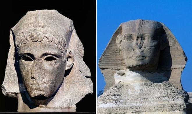 Vì sao nhiều bức tượng Ai Cập thường bị gãy xương mũi? - 1