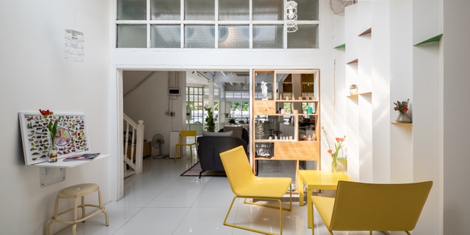 Thiết kế đẹp lạ trong quán cà phê cải tạo từ tòa nhà hơn 70 năm tuổi - 10 Thiết kế đẹp lạ trong quán cà phê cải tạo từ tòa nhà hơn 70 năm tuổi - 10