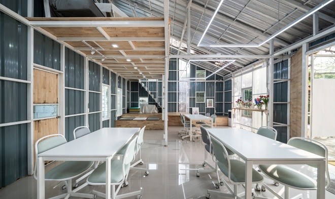 Thiết kế đẹp lạ trong quán cà phê cải tạo từ tòa nhà hơn 70 năm tuổi - 7 Thiết kế đẹp lạ trong quán cà phê cải tạo từ tòa nhà hơn 70 năm tuổi - 7