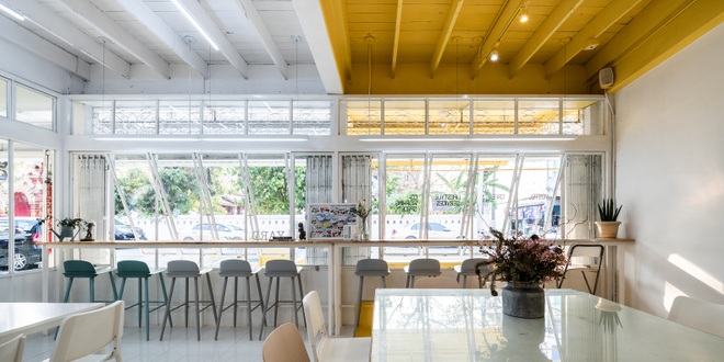Thiết kế đẹp lạ trong quán cà phê cải tạo từ tòa nhà hơn 70 năm tuổi - 13 Thiết kế đẹp lạ trong quán cà phê cải tạo từ tòa nhà hơn 70 năm tuổi - 13