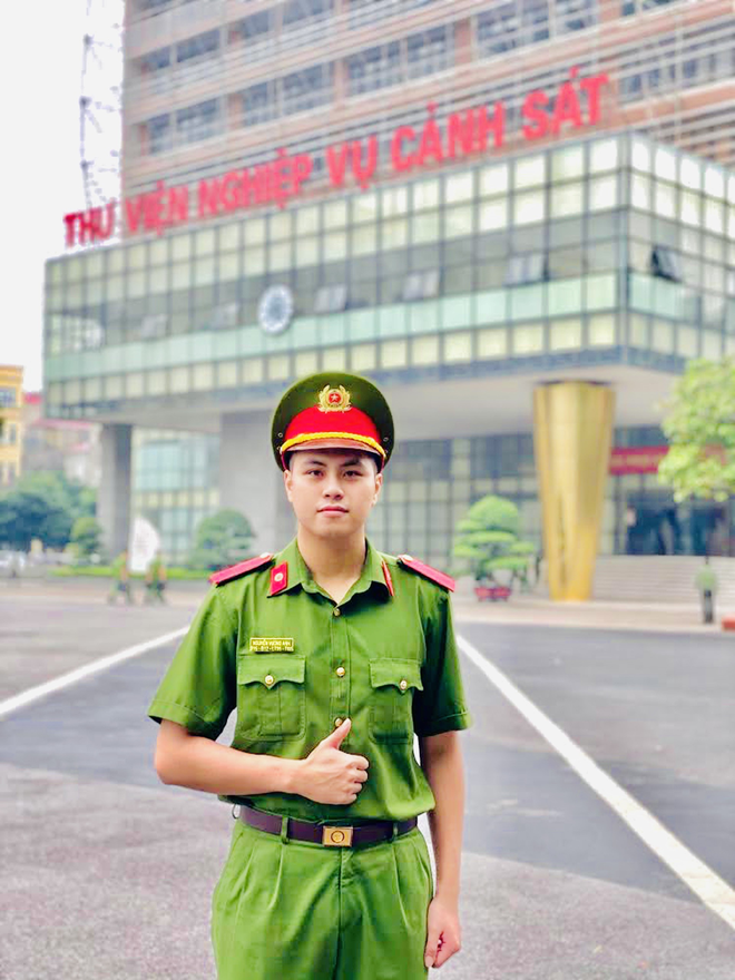 Nam sinh Học viện Cảnh sát Nguyễn Vương Anh: Sẵn sàng cống hiến ...