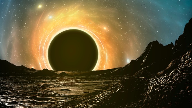 Người ngoài hành tinh có thể xây dựng các cấu trúc khổng lồ quanh lỗ đen? - 1