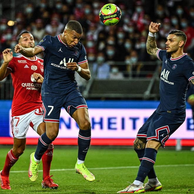 Messi không ra sân, Mbappe tỏa sáng giúp PSG thắng đậm - 2