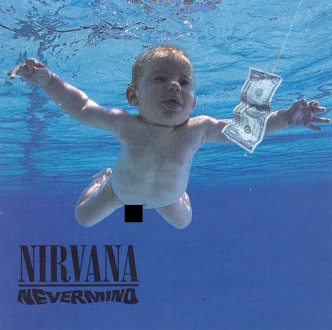 Cậu bé 4 tháng tuổi kiện nhóm Nirvana vì hình ảnh khiêu dâm sau 30 năm - 1