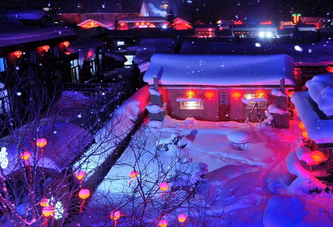 Làng tuyết đẹp như mơ ở Trung Quốc - 3