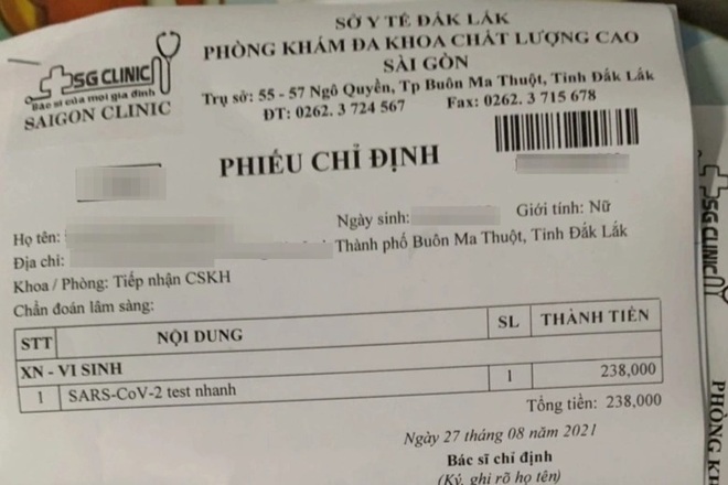 Không được cấp phép, phòng khám vẫn tổ chức test nhanh chui - 2