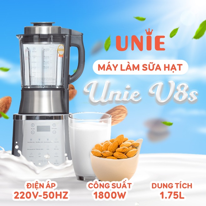Lý giải nguyên nhân hàng triệu phụ nữ phải lòng máy nấu sữa hạt Unie - 2 Lý giải nguyên nhân hàng triệu phụ nữ phải lòng máy nấu sữa hạt Unie - 2