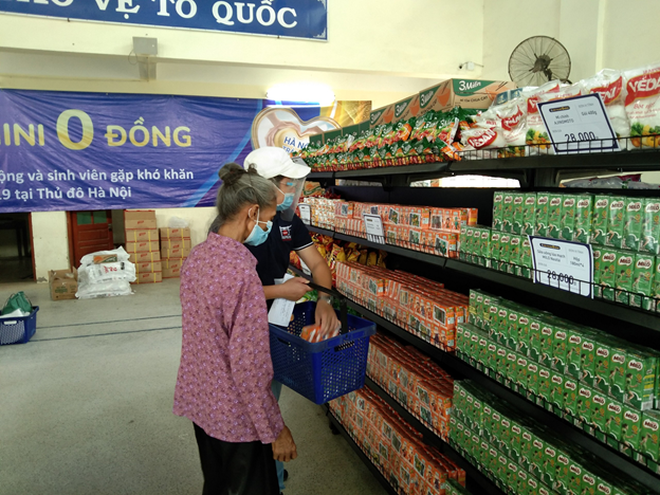 Alphanam Green Foundation vận hành siêu thị mini 0 đồng huyện Phú Xuyên - 1
