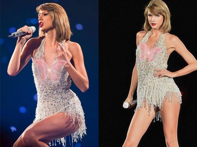 Mê mẩn loạt trang phục lấp lánh sắc màu của Taylor Swift