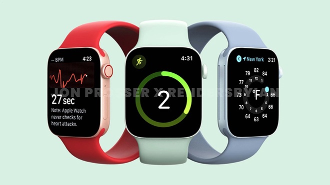 Màn hình được cho là thành phần khó sản xuất nhất trên Apple Watch Series 7.