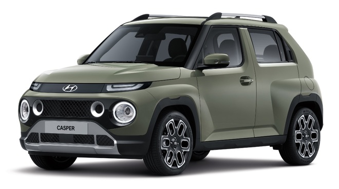 SUV siêu nhỏ Hyundai Casper chính thức lộ diện - 4 SUV siêu nhỏ Hyundai Casper chính thức lộ diện - 4