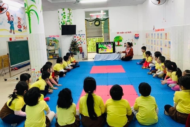 Giáo viên mầm non mừng vì được tiếp sức nhanh chóng, kịp thời - 1 Giáo viên mầm non mừng vì được tiếp sức nhanh chóng, kịp thời - 1