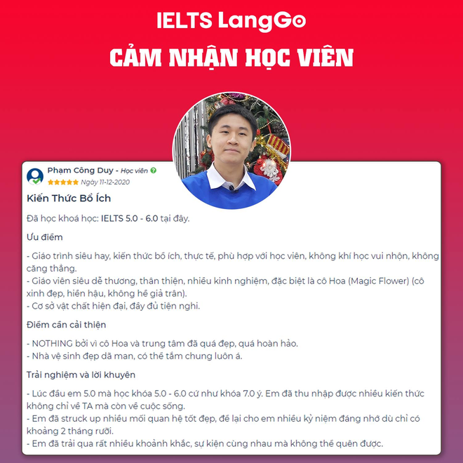 Xuất hiện dấu hiệu giả mạo Hệ thống luyện thi IELTS LangGo để lừa đảo, chèo kéo học viên - 5