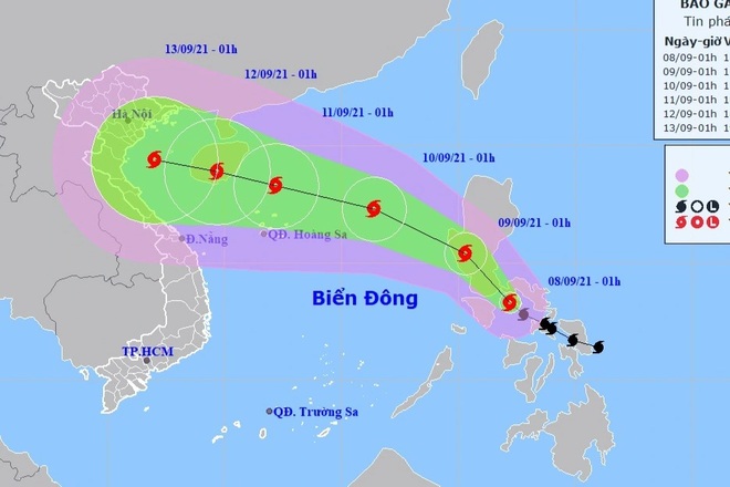 Bão Conson sắp vào Biển Đông, miền Bắc mưa diện rộng - 1