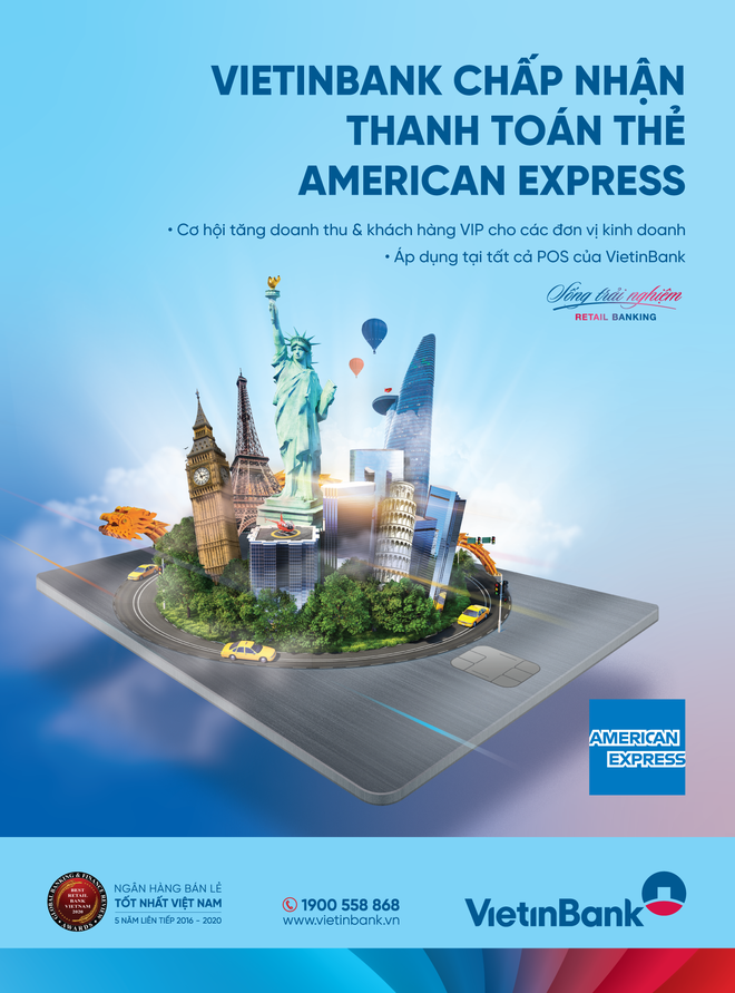 Hợp tác cùng American Express, VietinBank mở rộng quy mô chấp nhận thẻ tại Việt Nam - 1