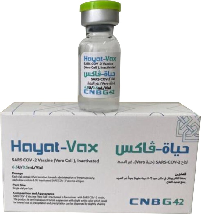 Bộ Y tế phê duyệt vắc xin phòng Covid-19 Hayat-Vax - 1