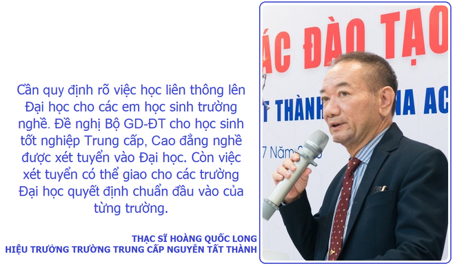 Dạy văn hóa trong trường nghề: Điều cốt yếu là cho học sinh liên thông - 3