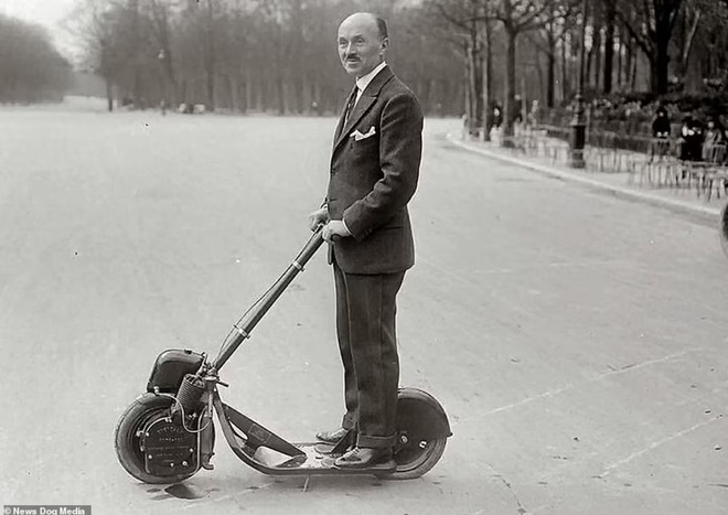 Bất ngờ với hình ảnh scooter chạy trên đường phố từ cách đây hơn một thế kỷ - 6