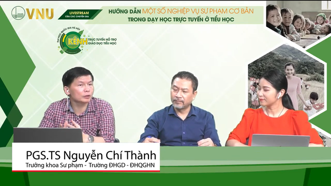 Chuyên gia chia sẻ kỹ năng dạy học trực tuyến ở tiểu học - 1 Chuyên gia chia sẻ kỹ năng dạy học trực tuyến ở tiểu học - 1