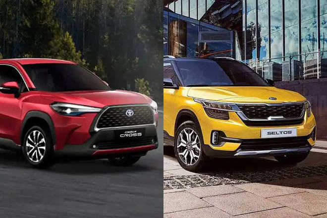 So sánh Kia Seltos và Toyota Corolla Cross 2021 Nên chọn option Hàn hay độ  bền chắc của xe Nhật  CafeAutoVn