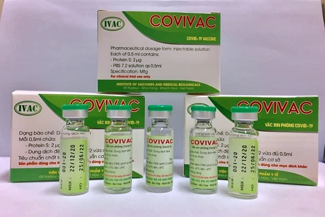Tiêm mũi 2 của giai đoạn 2 thử nghiệm lâm sàng vắc xin Covivac - 1