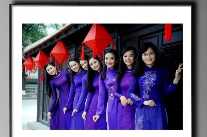Thú vị xem triển lãm online về tà áo dài Việt Nam - 3