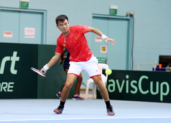 Đội tuyển quần vợt Việt Nam thắng trận thứ hai tại Davis Cup - 1 Đội tuyển quần vợt Việt Nam thắng trận thứ hai tại Davis Cup - 1