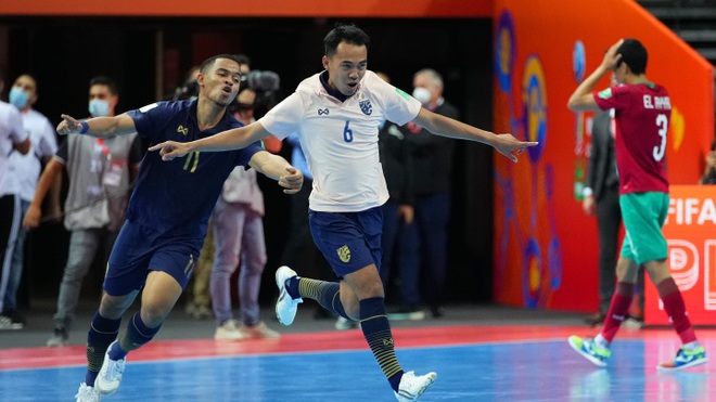 Futsal Thái Lan hòa kịch tính Morocco tại World Cup - 2