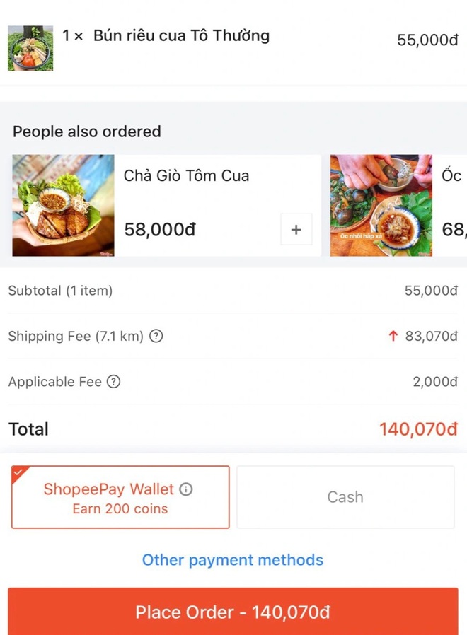 TPHCM: Tô bún 55 ngàn, phí ship 83 ngàn, shipper thu bạc triệu mỗi ngày - 4