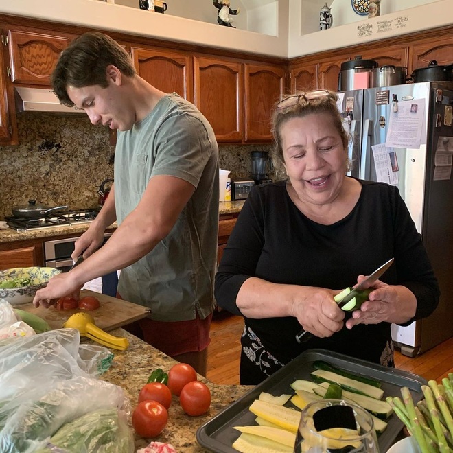 The step son of actor Arnold Schwarzenegger is more and more like his father - 6 The step son of actor Arnold Schwarzenegger is more and more like his father - 6