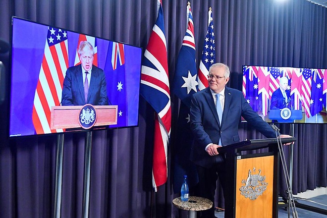 Australia nói thỏa thuận với Mỹ, Anh không phải liên minh quốc phòng - 1