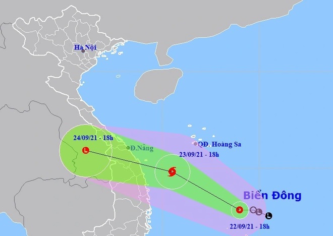 Áp thấp nhiệt đới khả năng mạnh lên thành bão gây mưa lớn nhiều nơi - 1