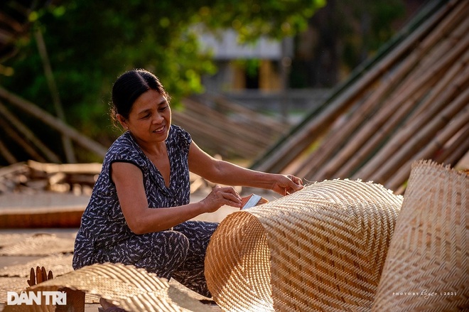 Độc đáo nghề đan tre lồ ô nổi danh xứ Huế  - 11