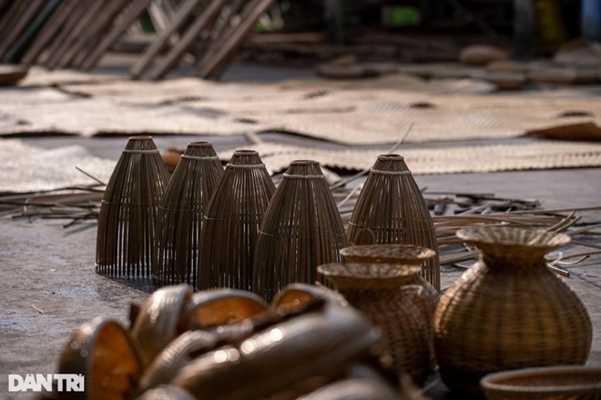 Độc đáo nghề đan tre lồ ô nổi danh xứ Huế  - 4