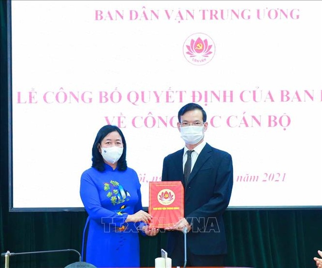 Ông Triệu Tài Vinh được điều động làm Phó Trưởng ban Ban Dân vận Trung ương - 1