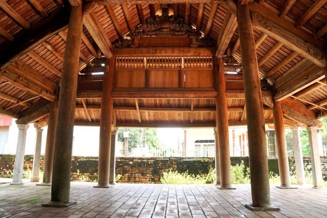 Độc đáo kiến trúc của một trong những đình làng cổ lớn nhất xứ Thanh - 3 Độc đáo kiến trúc của một trong những đình làng cổ lớn nhất xứ Thanh - 3