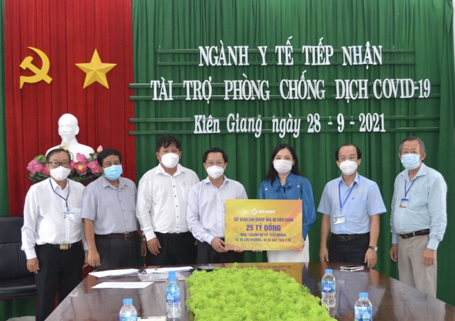 Sun Group hỗ trợ thêm 25 tỷ đồng giúp Kiên Giang chống dịch - 1 Sun Group hỗ trợ thêm 25 tỷ đồng giúp Kiên Giang chống dịch - 1