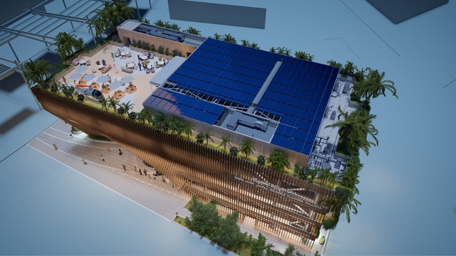Nhà triển lãm như vườn cây khổng lồ xanh mướt của Bỉ tại Triển lãm thế giới World Expo tại Dubai - 3 Nhà triển lãm như vườn cây khổng lồ xanh mướt của Bỉ tại Triển lãm thế giới World Expo tại Dubai - 3