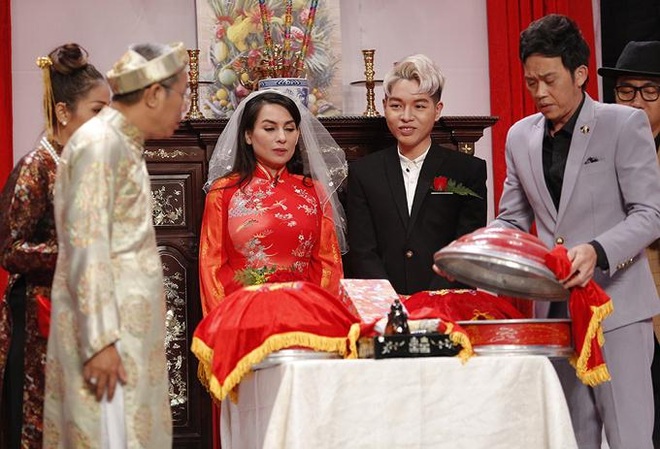 Lần hiếm hoi Phi Nhung mặc áo dài cưới trong đời - 4