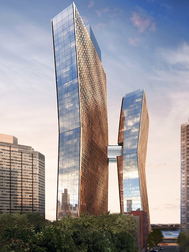 Tòa nhà nổi tiếng New York cao 140 m cong như sắp gãy - 2