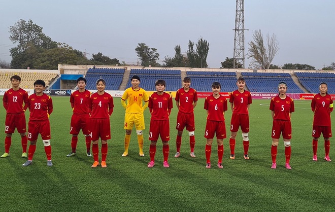 Thắng Tajikistan 7-0, đội tuyển nữ Việt Nam giành vé dự Asian Cup 2022 - 1
